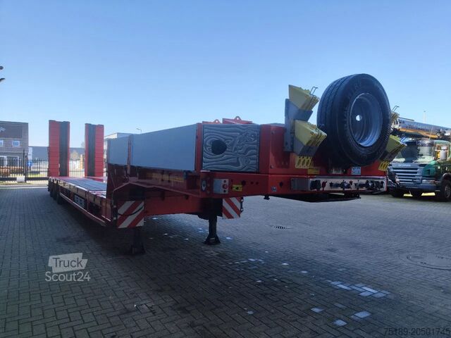 Góndola de cama semirrebajada Faymonville F-S43-1AAF 16.5 meter Extandable!