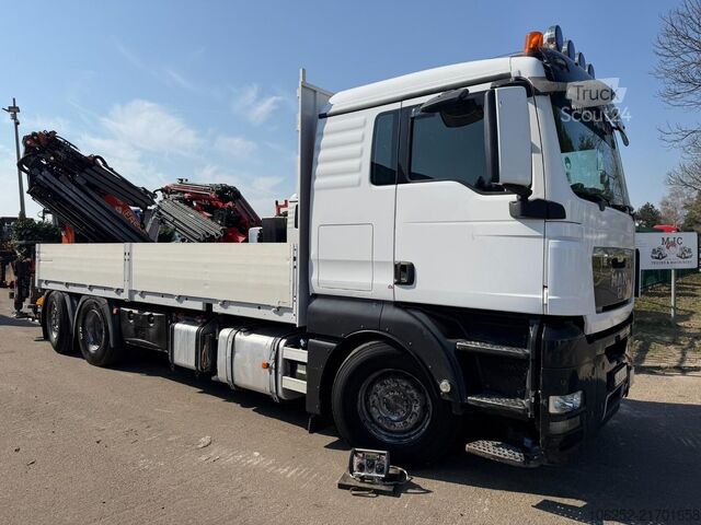 Kraanwagen MAN TGX 26.440 6x2 LL + CRANE 24.8m! FASSI F315 (6x...