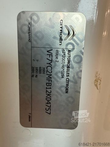 Ploščati dostavnik CITROEN Jumper 35 L2H2 Profi Doppelkabine NETO EXPORT