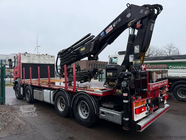 Dépanneuse Scania R490 8x4 + CRANE HIAB 377 E-4 HIPRO + JIB 100 X...
