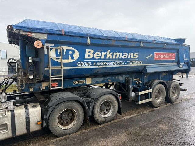 Teherautó LANGENDORF SK 20B 2-AXLES STEEL TIPPER (BODY + CHASSIS) - ...