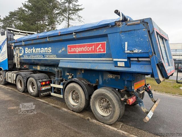 Teherautó LANGENDORF SK 20B 2-AXLES STEEL TIPPER (BODY + CHASSIS) - ...