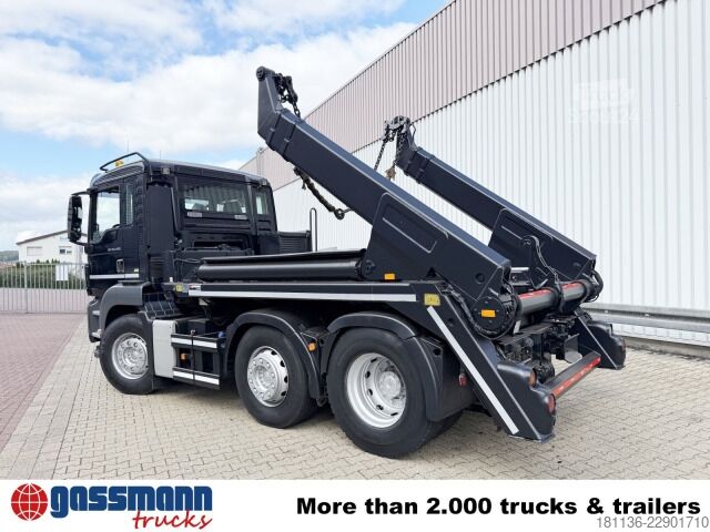 Camião basculante MAN TGS 26.400 6x2-4 BL, Vorlauflenk-/liftachse