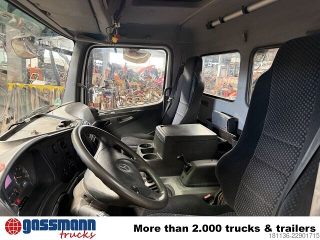 Φορτηγό ανατρεπόμενο βαν Mercedes-Benz Atego 818 K 4x2, 2x AHK, Kran Palfinger PK7001-K