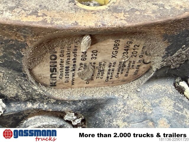 Γερανός τοποθετημένος σε φορτηγό Kinshofer KM 604HPX-250