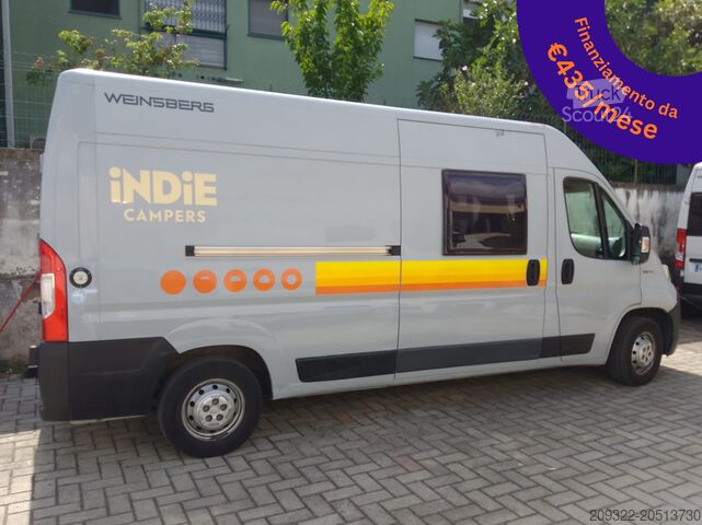 Caravana/autocaravana Fiat Weinsberg Carabus 600 K | 4 Posti Letto | Completamente Attrezzato