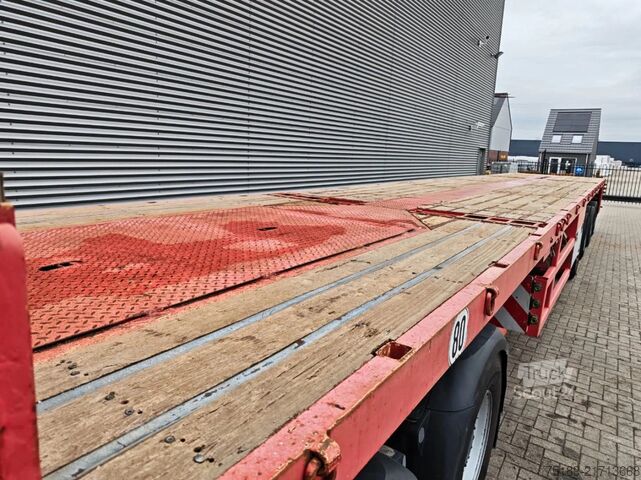 Trailer πλατφόρμας ES-GE 4.vod-25-40.4-h13 2 x Extandable Powersteering!