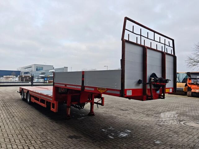 Semi-Tieflader Broshuis E2485 3.8 Meter Extandable!
