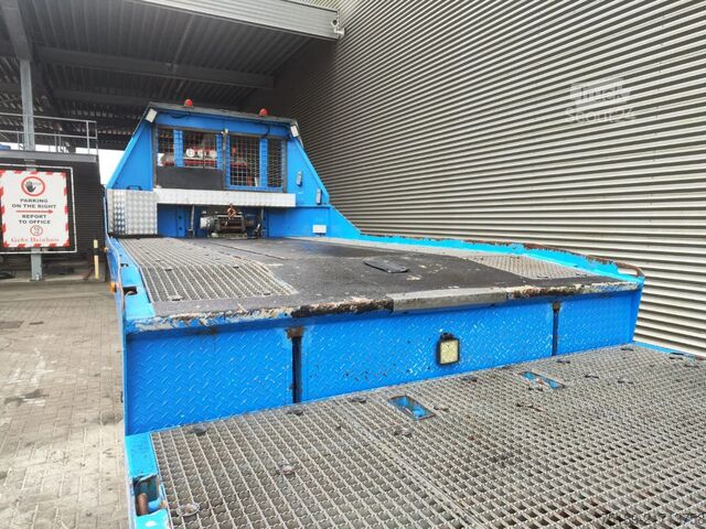 Góndola de cama semirrebajada Zanner STL 42 Bridge Ramps Winch Powersteering!