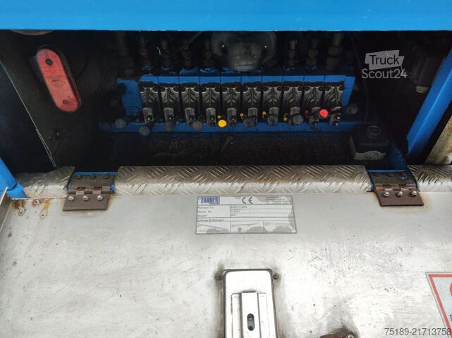 Góndola de cama semirrebajada Zanner STL 42 Bridge Ramps Winch Powersteering!