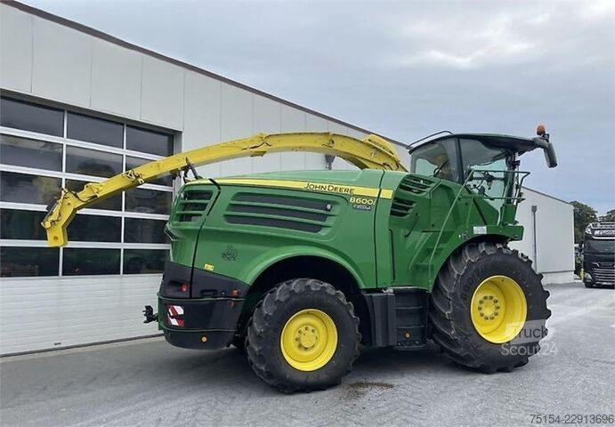  John Deere 8600 mit 460 Plus Stalkbuster