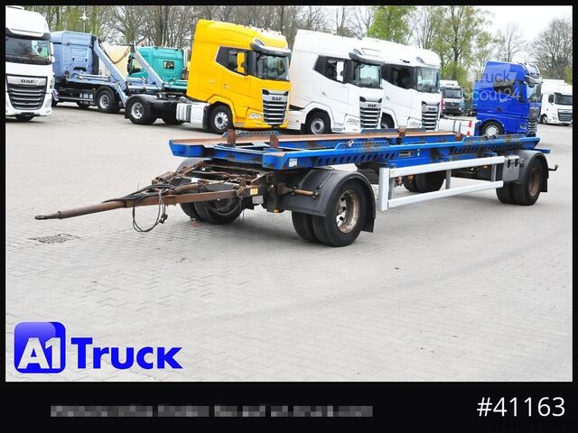 Absetzkipper Anhänger HUEFFERMANN HMA 1824, Absetzanhänger, Luft, Frontbeladung