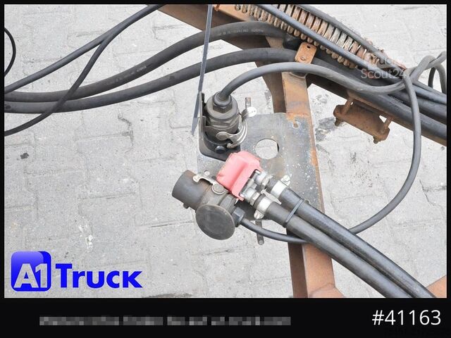 Absetzkipper Anhänger HUEFFERMANN HMA 1824, Absetzanhänger, Luft, Frontbeladung