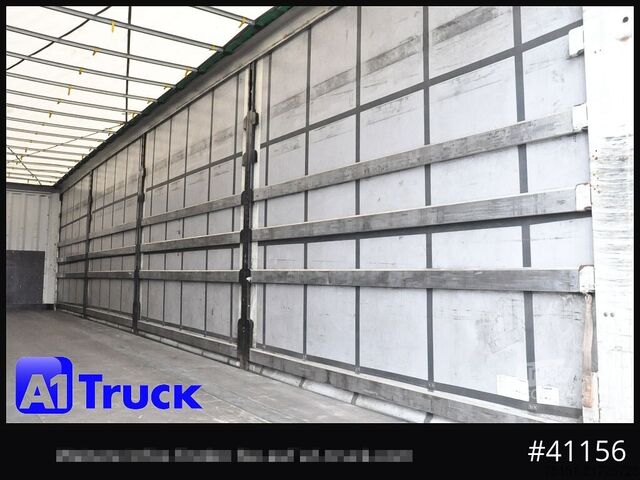 Åben sættevogn med presenning KRONE SD, Tautliner Mega, Liftachse, 3 x vorhanden