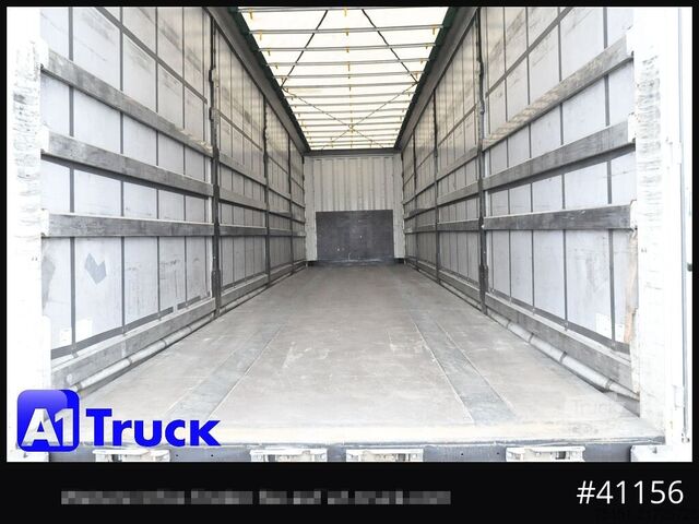 Åben sættevogn med presenning KRONE SD, Tautliner Mega, Liftachse, 3 x vorhanden