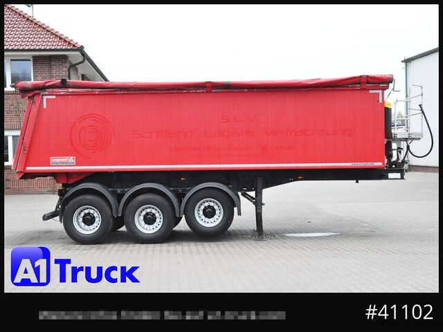 Kipper Auflieger LANGENDORF SKA 24/30, Alukippmulde 30m³, Liftachse, Podest,