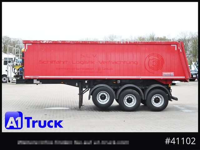 Kipper Auflieger LANGENDORF SKA 24/30, Alukippmulde 30m³, Liftachse, Podest,