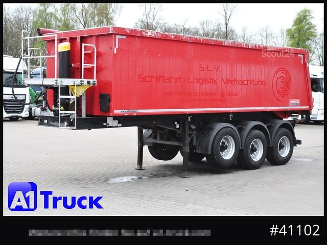 Kipper Auflieger LANGENDORF SKA 24/30, Alukippmulde 30m³, Liftachse, Podest,