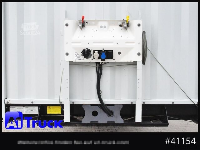 Åben sættevogn med presenning KRONE SD, Tautliner Mega, Liftachse, 3 x vorhanden