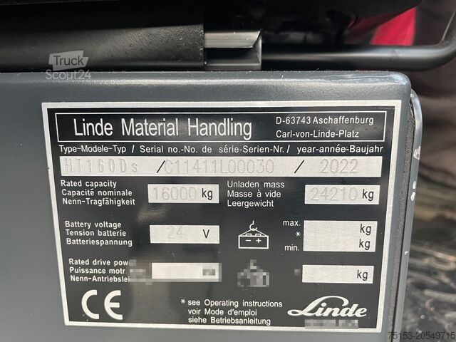Chariots élévateurs diesel Linde HT160DS-1411