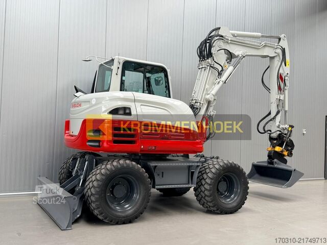 Wielgraafmachine Takeuchi TB 295 W Engcon Draaikantelstuk