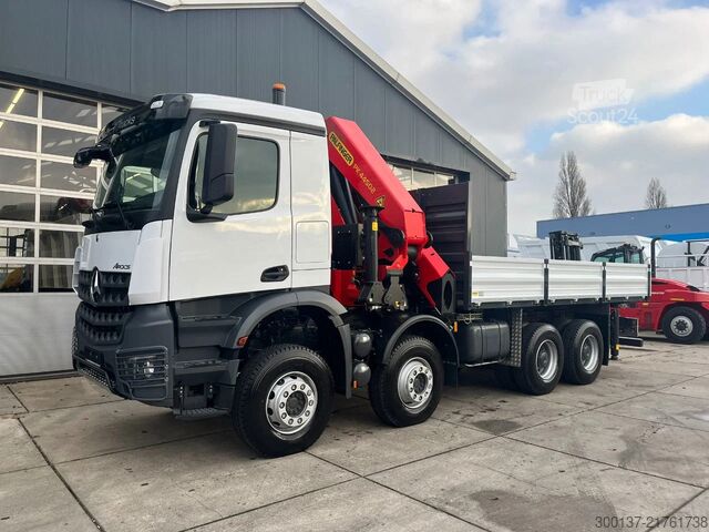 Kranbil Mercedes-Benz Arocs 4140 K 8x4 Crane Truck
