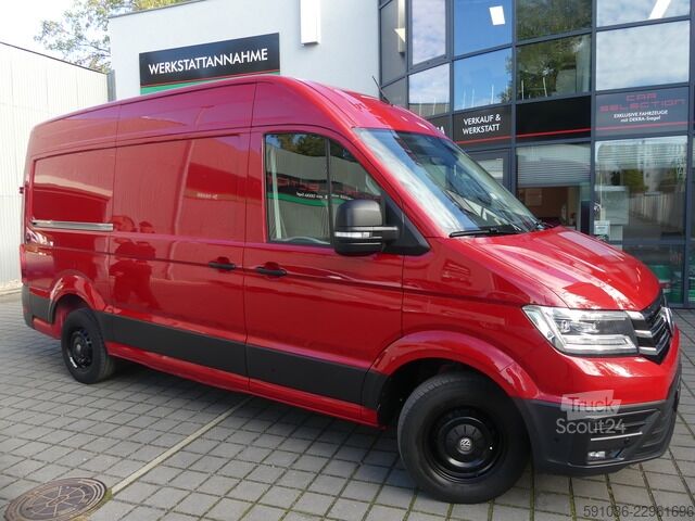 Ploščati dostavnik VW Crafter Kasten 35 Mittellang Hoch AUT/LED/ACC/AHK