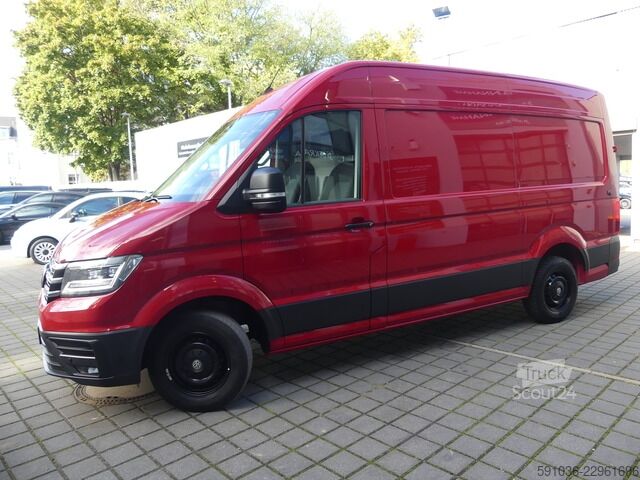 Ploščati dostavnik VW Crafter Kasten 35 Mittellang Hoch AUT/LED/ACC/AHK