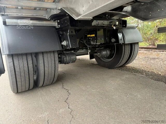 Брезент Fruehauf City Curtainsider steering axle