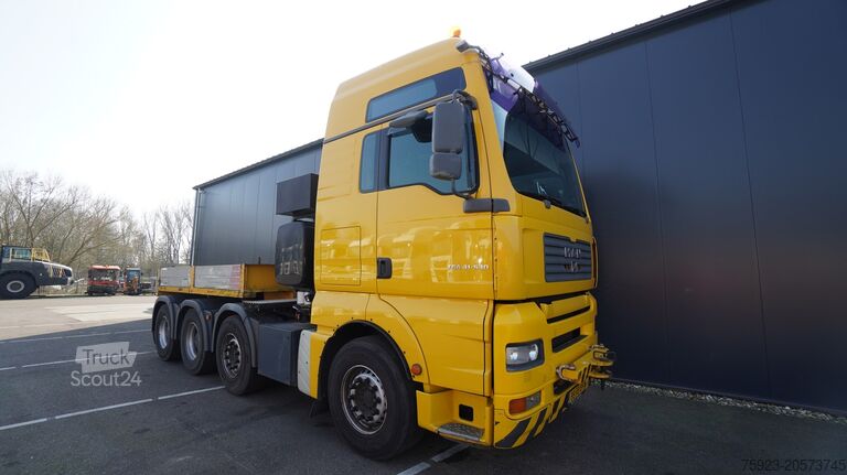 Carga pesada MAN TGA 41.530 8X4 PUSH AND PULL 180 TON'S RETARDER...