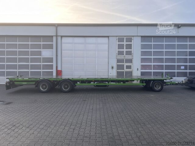 Remolque de plataforma baja Stehmann 3 Achs  3 Achs Jumboanhänger, Mega