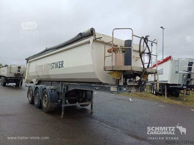 Tippsemitrailer Langendorf Kipper Stahlrundmulde 24m³