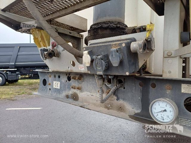 Tippsemitrailer Langendorf Kipper Stahlrundmulde 24m³