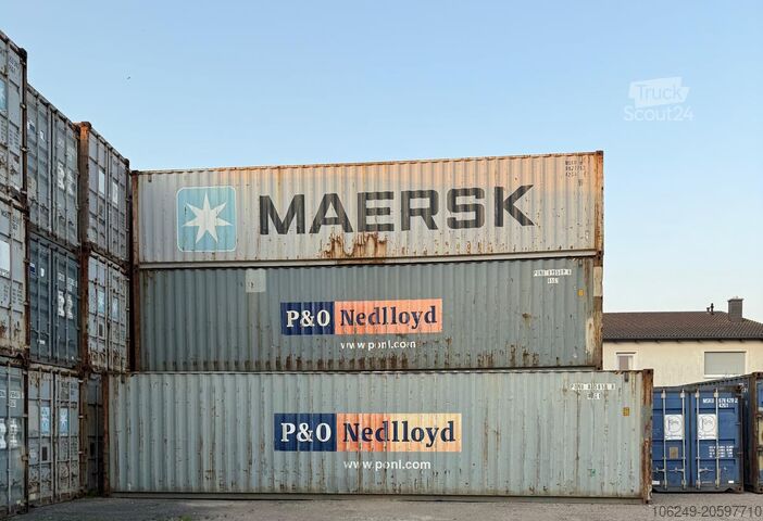 Jūrų konteineris 40HC Seecontainer 40highcube Container