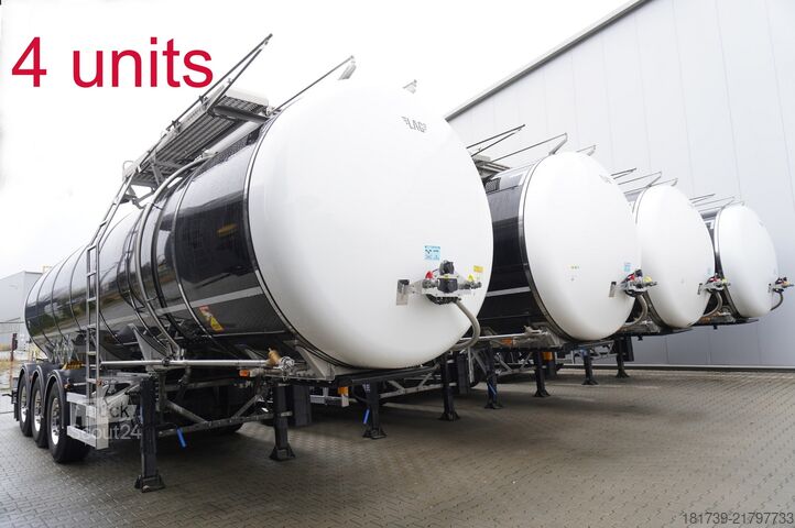 Cysterna do mas bitumicznych Lag O-3-ST L4BH bitumen semi-trailer / ADR