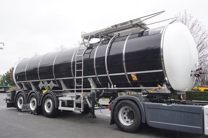 Cysterna do mas bitumicznych Lag O-3-ST L4BH bitumen semi-trailer / ADR