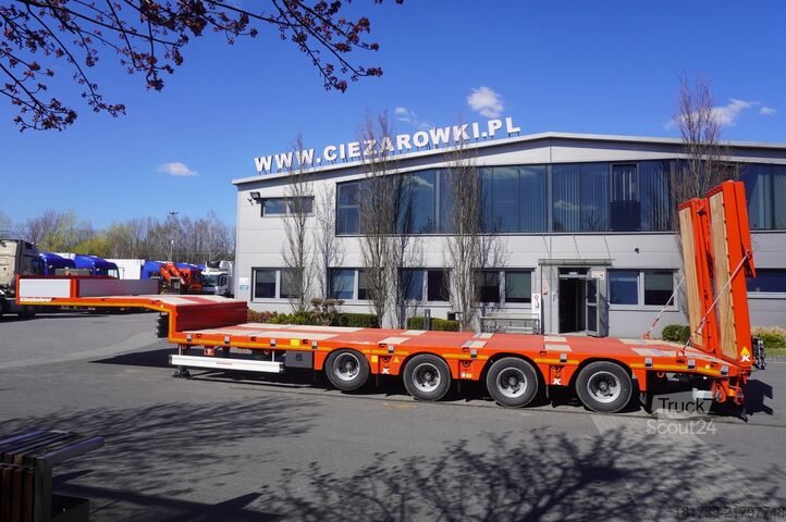 Mélyágyas félpótkocsi Kässbohrer LB3E low-bed semi-trailer / 2025/ 4 axl