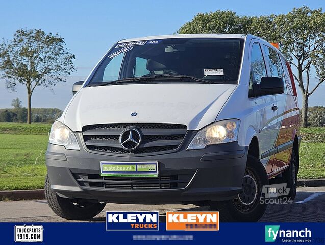 MERCEDES-BENZ VITO 116 L2 dobbeltkabine 4x4, automatgir, klimaanlegg, parkeringsvarmer MERCEDES-BENZ VITO 116 L2 dubbele cabine 4x4 ac automaat stan...