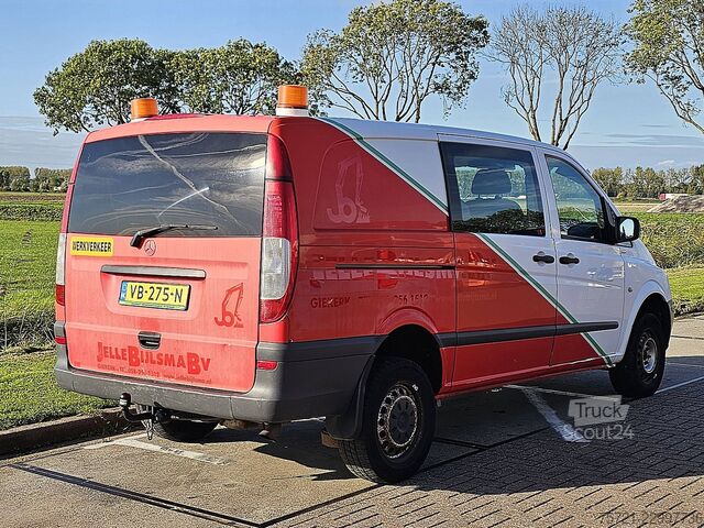 MERCEDES-BENZ VITO 116 L2 dobbeltkabine 4x4, automatgir, klimaanlegg, parkeringsvarmer MERCEDES-BENZ VITO 116 L2 dubbele cabine 4x4 ac automaat stan...