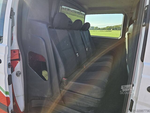 MERCEDES-BENZ VITO 116 L2 dobbeltkabine 4x4, automatgir, klimaanlegg, parkeringsvarmer MERCEDES-BENZ VITO 116 L2 dubbele cabine 4x4 ac automaat stan...