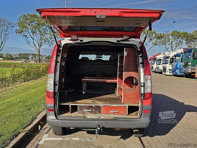 MERCEDES-BENZ VITO 116 L2 dobbeltkabine 4x4, automatgir, klimaanlegg, parkeringsvarmer MERCEDES-BENZ VITO 116 L2 dubbele cabine 4x4 ac automaat stan...
