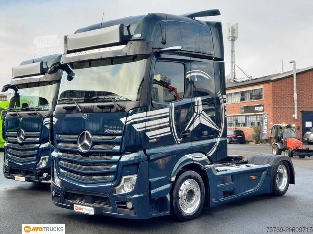 Volumen SZM MERCEDES-BENZ 1851 LS ACTROS Giga Retarder Standklima Alu
