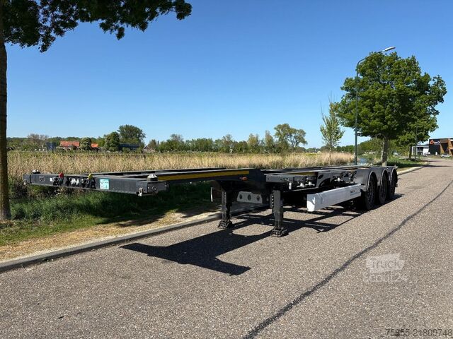 Containertransport Wielton NS3P  Multichassis / SAF Axles / Extendable / D...