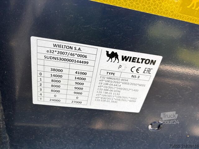 Containertransport Wielton NS3P  Multichassis / SAF Axles / Extendable / D...