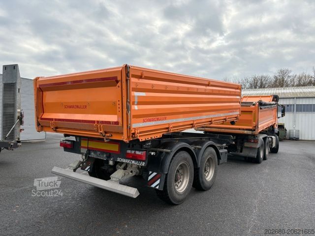 Трёхсторонний самосвальный прицеп SCHWARZMÜLLER Z2 Tandem-3-Seitenkipper, M-Serie, 19 to