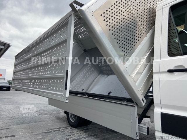Benne tri-benne VOLKSWAGEN Crafter 50 DOKA 3-S-KIPPER ALU GITTER AHK NAVI
