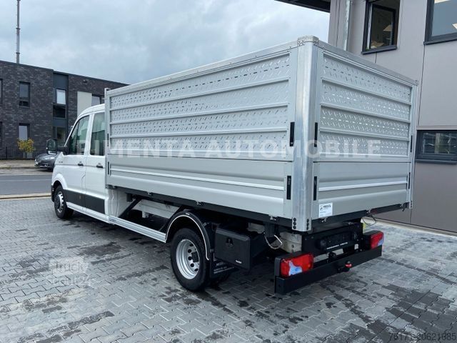 Dreiseitenkipper VOLKSWAGEN Crafter 50 DOKA 3-S-KIPPER ALU GITTER AHK NAVI