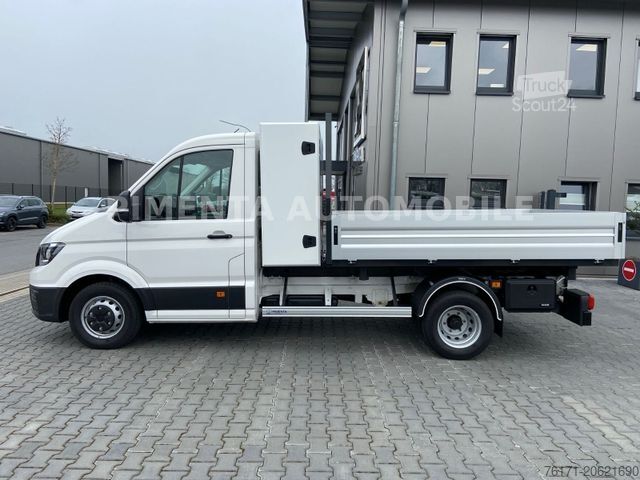 Benne tri-benne VOLKSWAGEN Crafter 50 3-S-KIPPER KISTE AHK NAVI KLIMA TEMPO