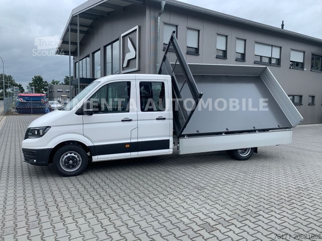 Benne tri-benne VOLKSWAGEN Crafter 50 DOKA 3-S-KIPPER AHK NAVI KLIMA TEMPO