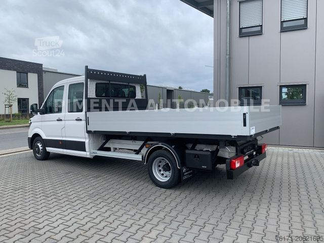 Driezijdige kipper bestelwagen VOLKSWAGEN Crafter 50 DOKA 3-S-KIPPER AHK NAVI KLIMA TEMPO